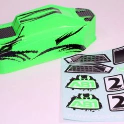 Absima Body Green Buggy Brushed