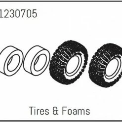 Absima Tires & Foams - Khamba (2)