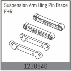 Absima Susp.Arm Hinge Pin Brace F/R
