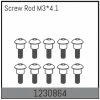 Absima Screw Rods M3*4.1 (10)