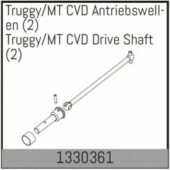 Absima Truggy/MT CVD Drive Shaft (2) ** CLEARANCE **