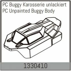 Absima PC Unpainted Buggy Body