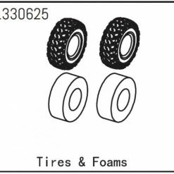Absima Tires And Foam (2) - Yucatan