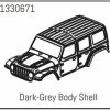 Absima PC Body Shell Dark-Grey - Yucatan