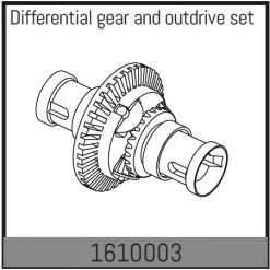 Absima Differential Gear And Outdrive Set