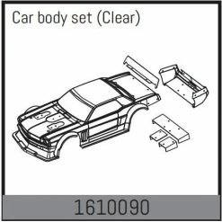Absima Clear Body Set (clear)
