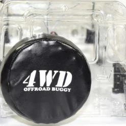 Absima Spare 108mm Crawler Tires With Cover + Metal Stent Set