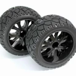 Absima Wheel Set - 1:10 Buggy Rear - Street Pattern (2)