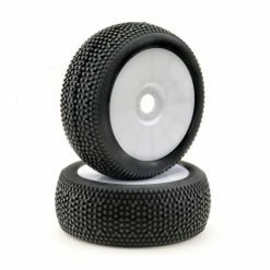 Absima Wheel Set Buggy Disc Mini Pin White 1:8 (2)