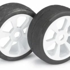 Absima Wheel Set Buggy 6 Spoke / Street White 1:8 (2 Pcs)