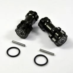 Absima 1/8 Car Extention Hub - Gun Metal (2)