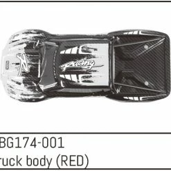 Absima Truck Body (RED)
