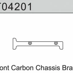 Absima Rear Chassis Stiffener