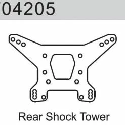 Absima Rear Shock Tower V2