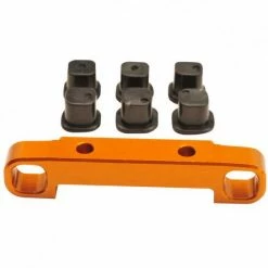 Absima Alu Suspension Arm Mount Rear Incl. Inserts TC02CEVO