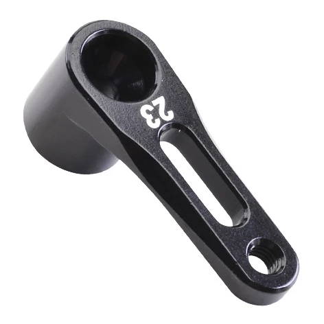 Absima Alu Servo Arm 23T Black 1:10 Comp. Onroad